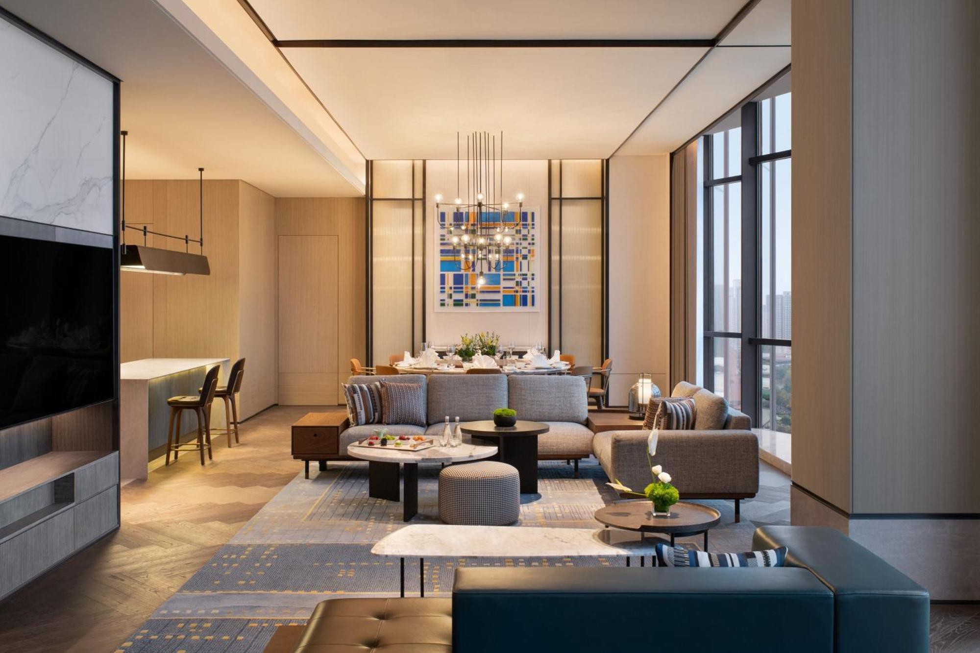 Sheraton Xi'An Chanba Exteriör bild