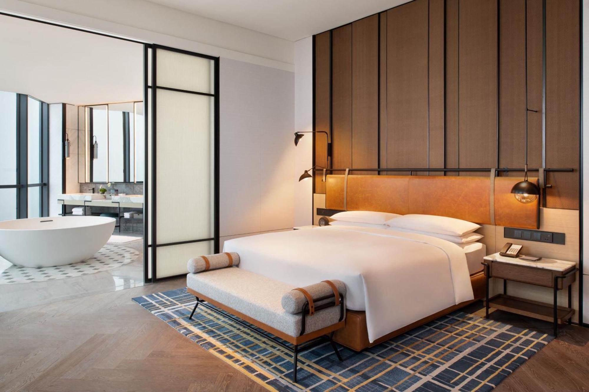 Sheraton Xi'An Chanba Exteriör bild